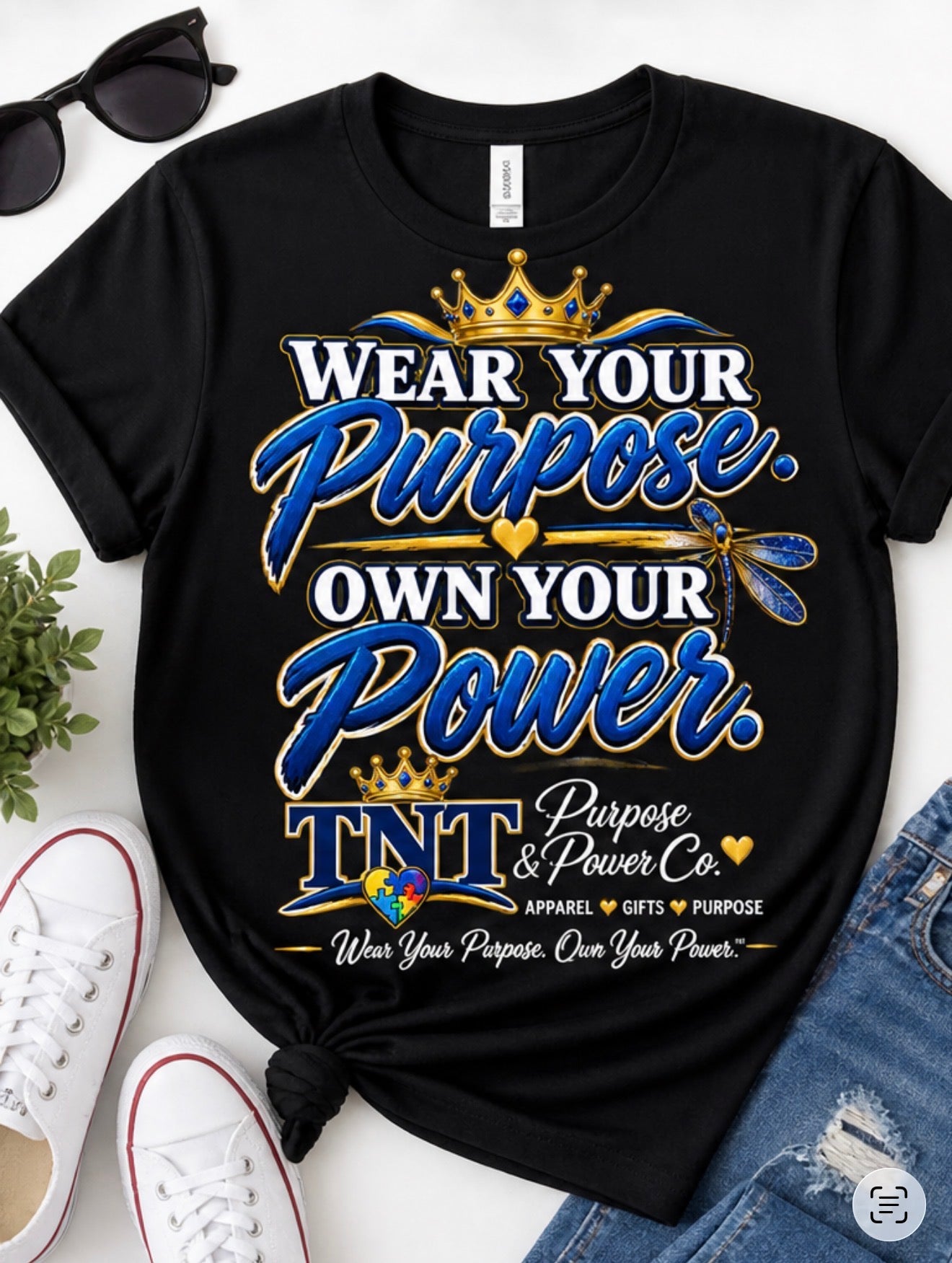 Wear Your Purpose. Own Your Power.™ T-Shirt